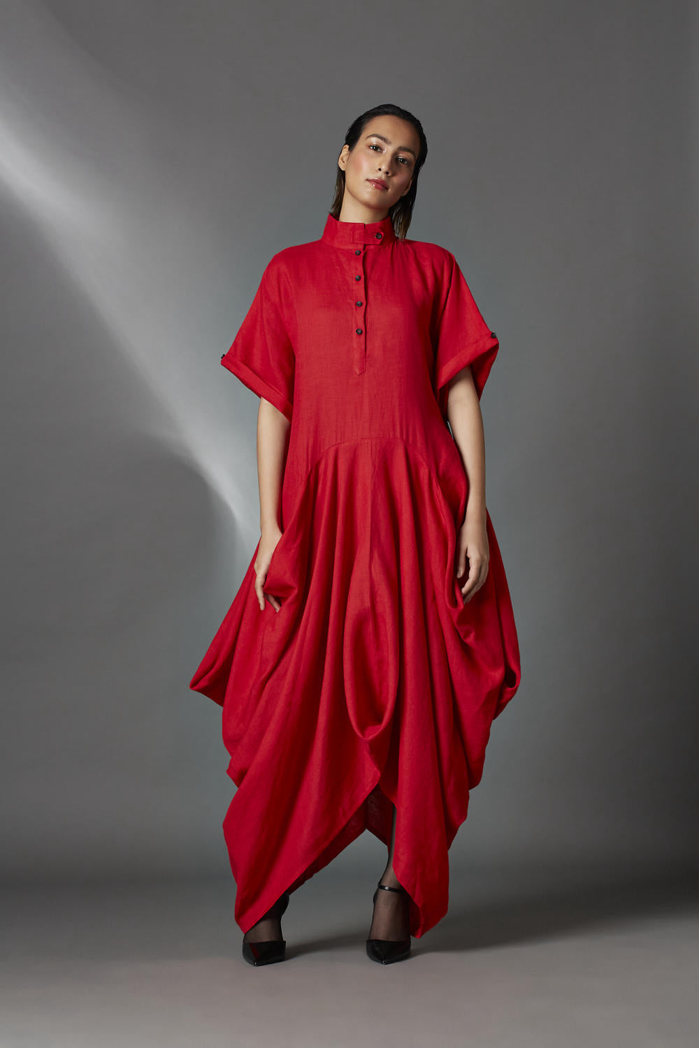 Dove shirt dress