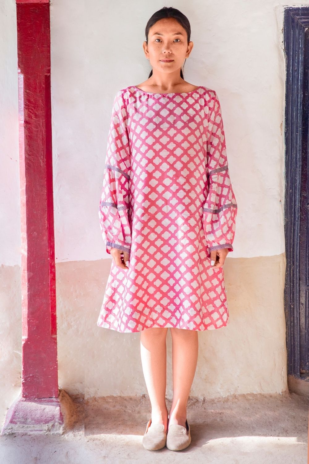 Batik clearance shift dress