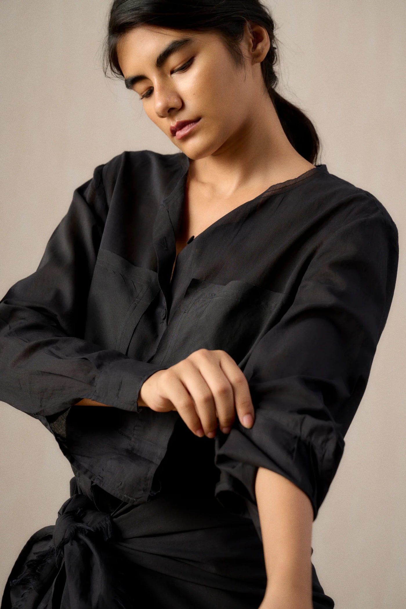 SHIBA MULMUL SARONG DRESS