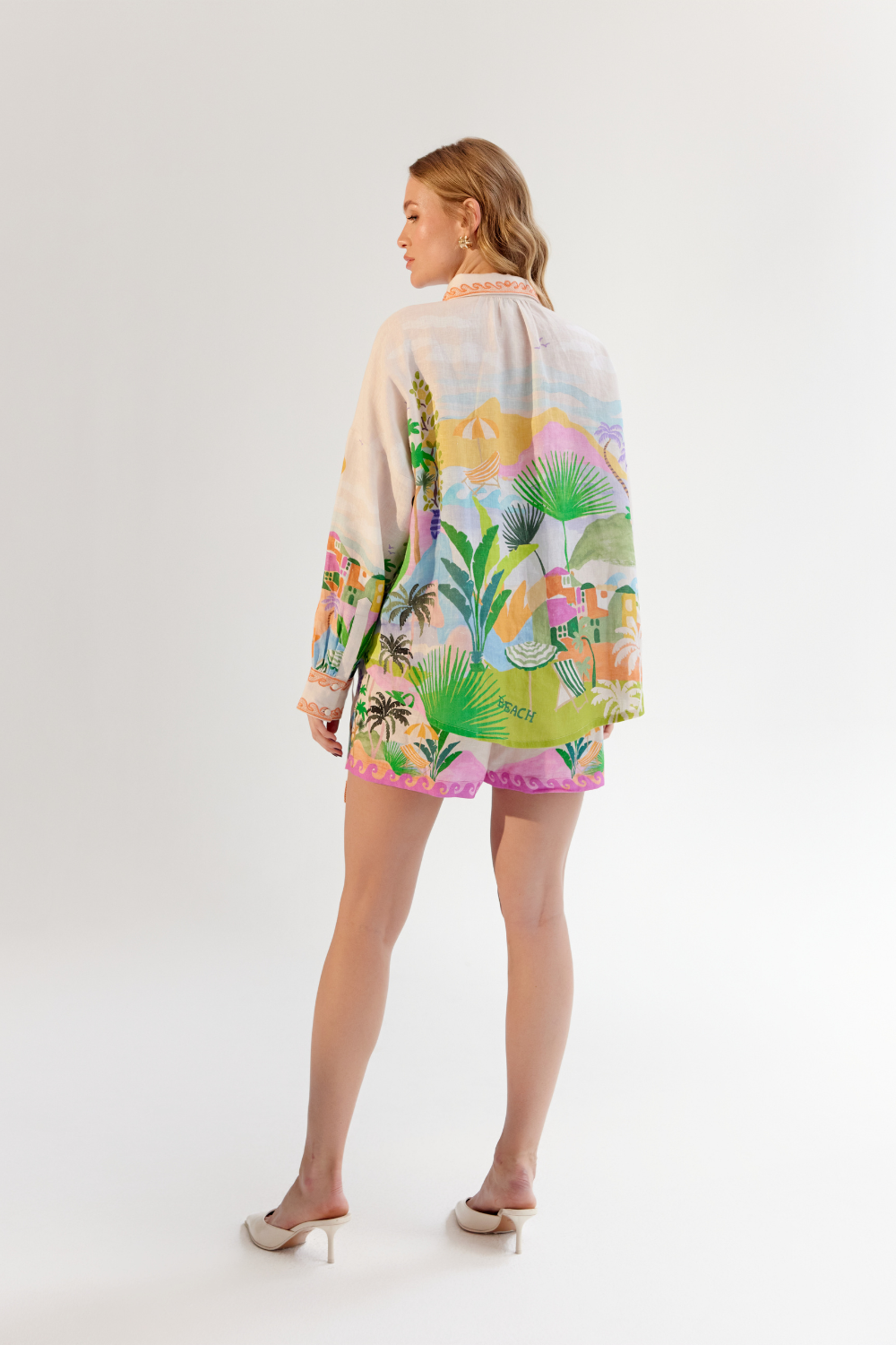 Fleur Shirt - By the Sea