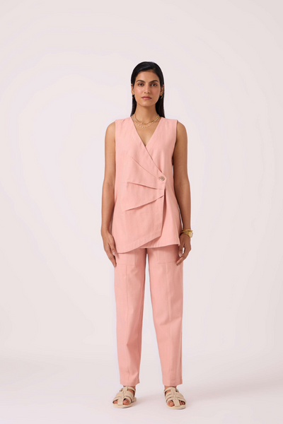 Victory Pink Handwoven Pants