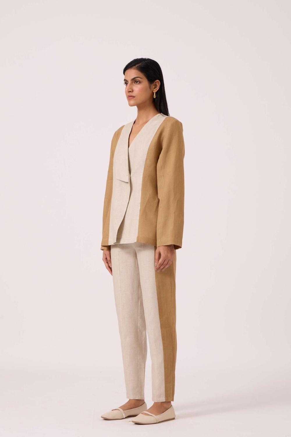 Dimtri Linen Panelled Set
