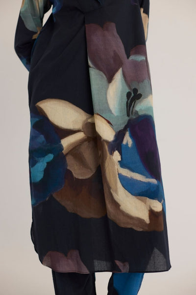 ROCCO SHAWL COLLAR KURTA SET