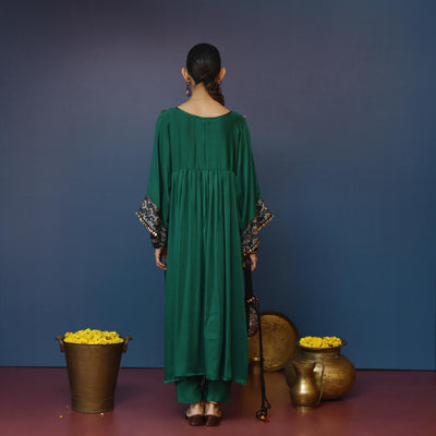 Saundh Green Kurta Set
