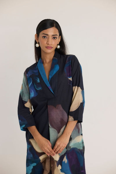 ROCCO SHAWL COLLAR KURTA SET