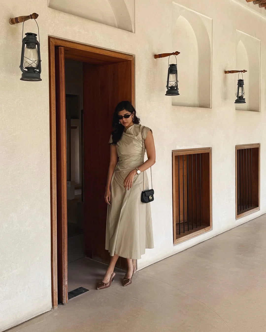 Petra Draped Dress