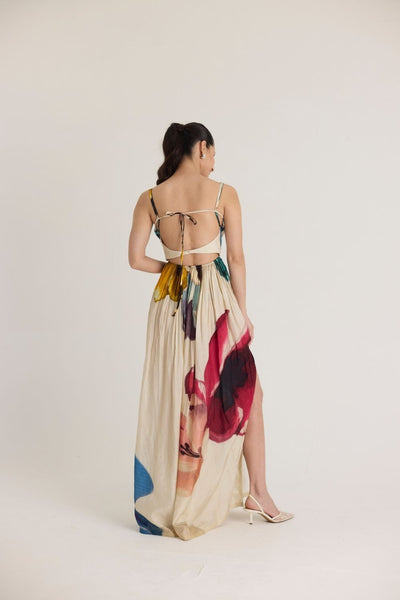 LILA BACKLESS DRESS