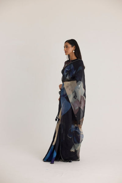 ROCCO  HALF SILK & HALF ORGANZA SAREE