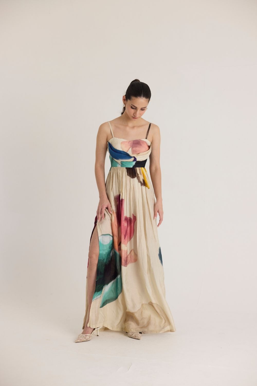 LILA BACKLESS DRESS