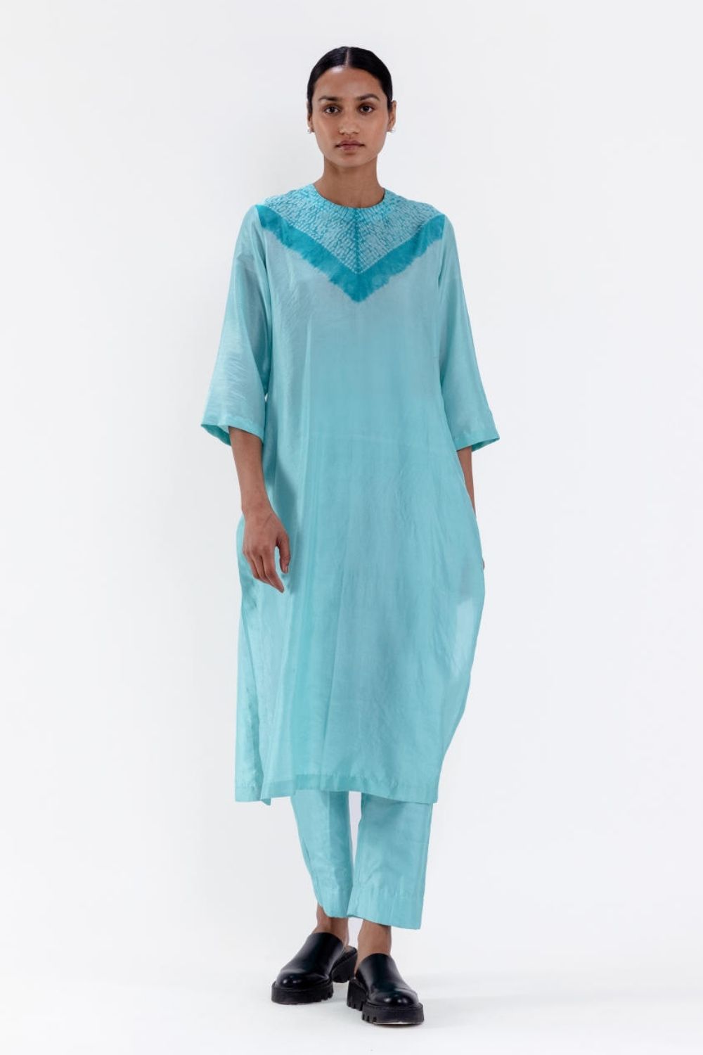 TRIANGLE CO-ORD SET- BLUE
