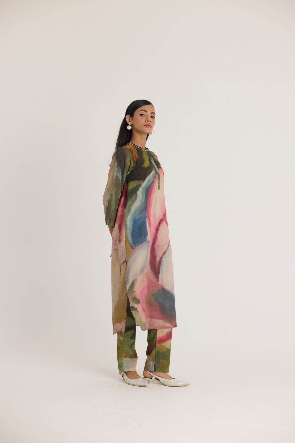 TILLY LONG COTTON KURTA SET