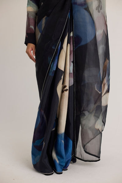 ROCCO  HALF SILK & HALF ORGANZA SAREE