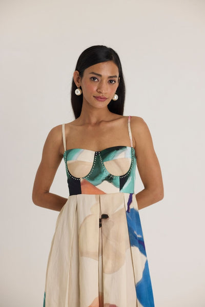 LILA BRALETTE DRESS