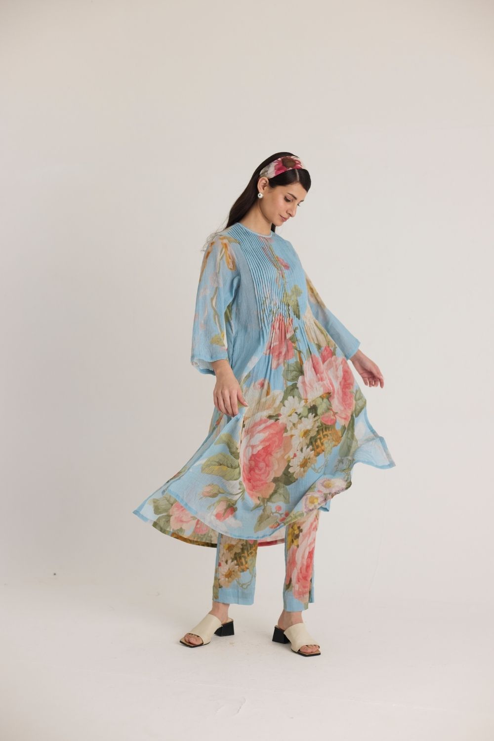 TAFFY PINTUCKS KURTA SET