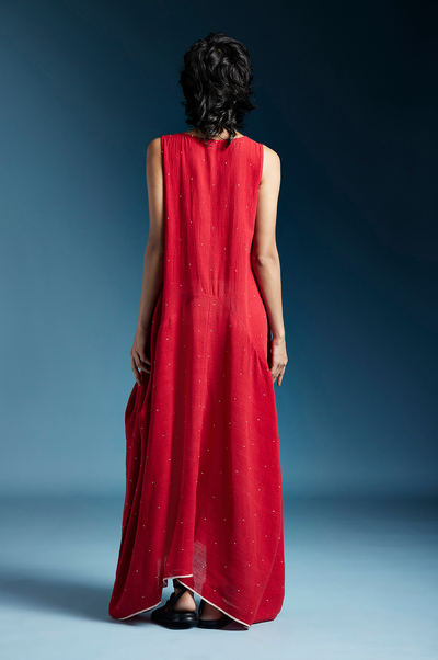 Auburn Dress-Red
