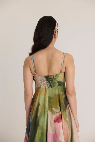 TILLY FLARED BRALETTE DRESS