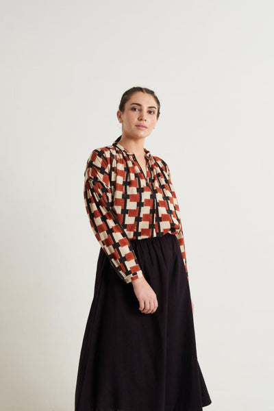 Classic organic black skirt - Black