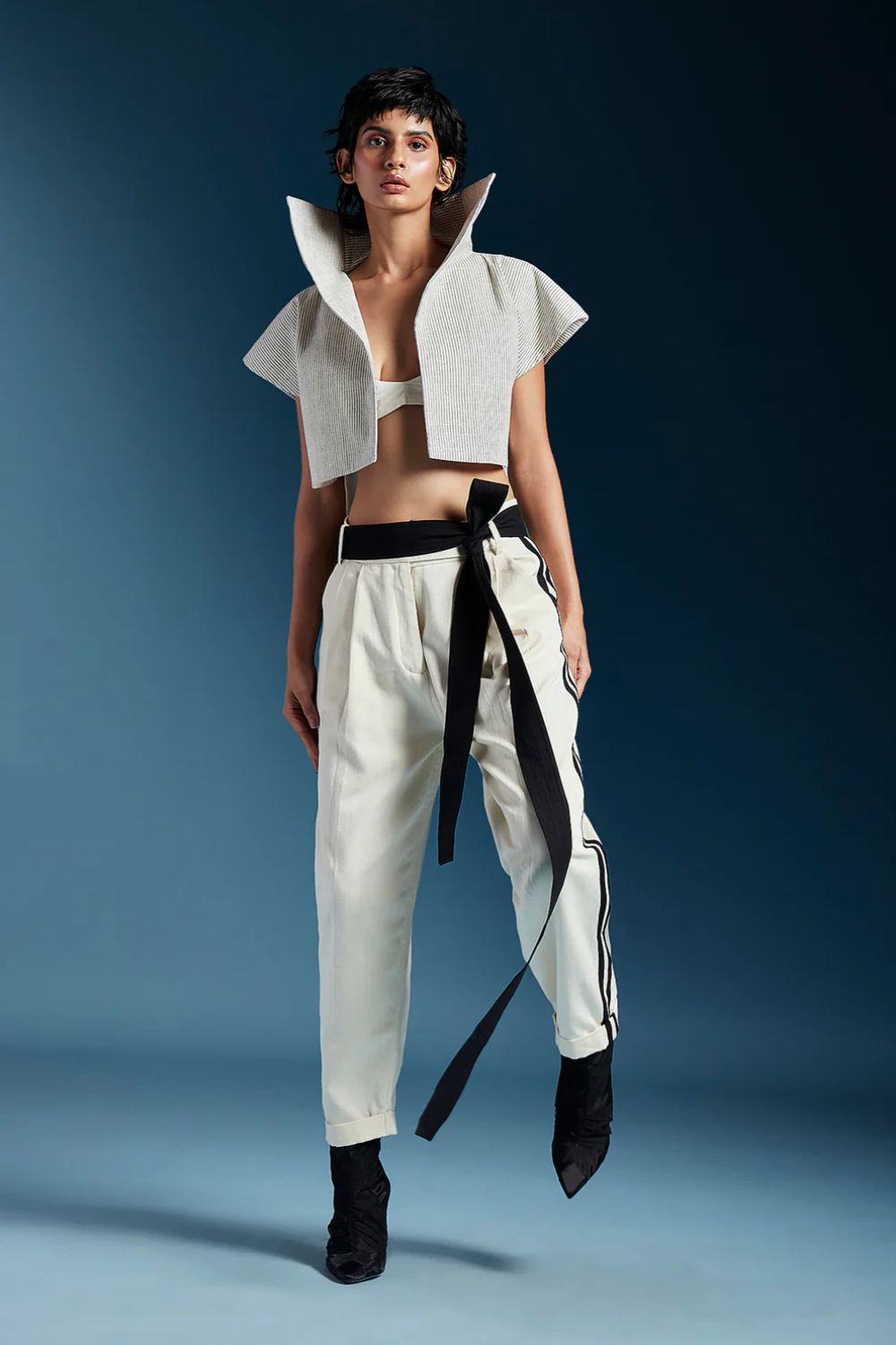 Odete Trousers-White