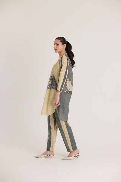 PAWS SHORT KURTA SET