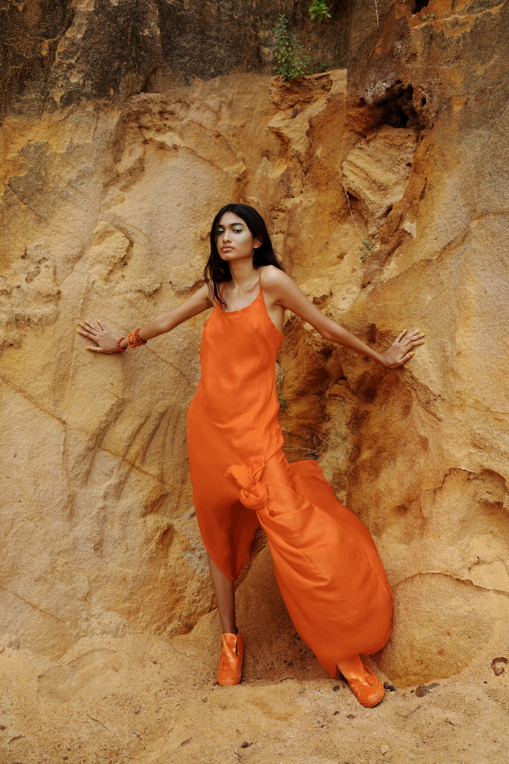 NALINI KNOTTED DRESS
