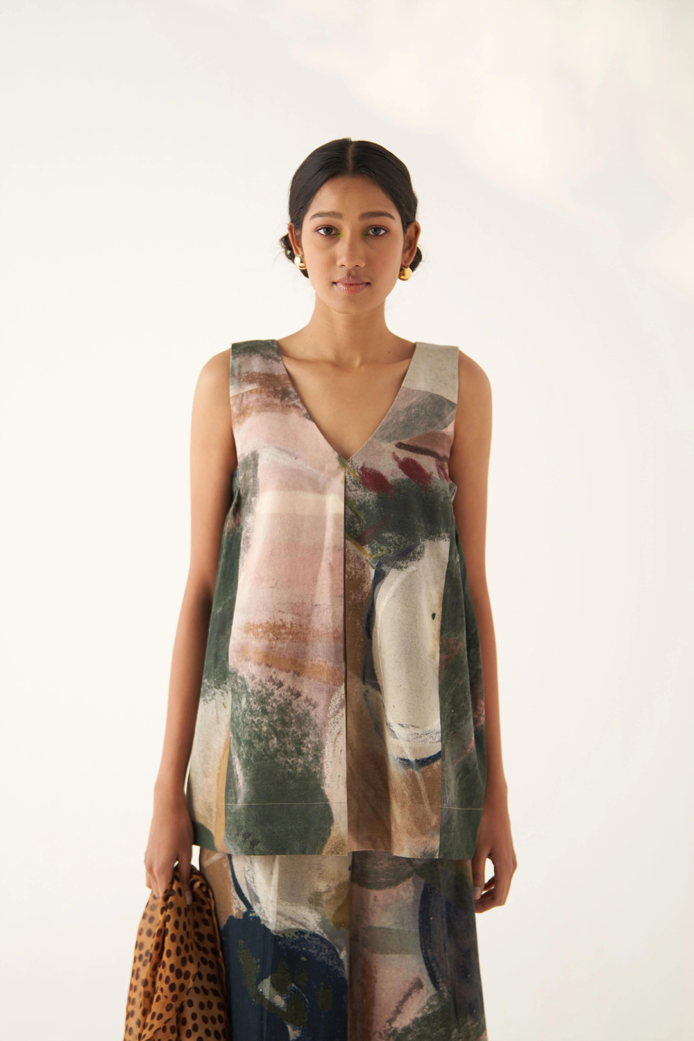 Wallflower V- Neck Top - SIZE XS/S