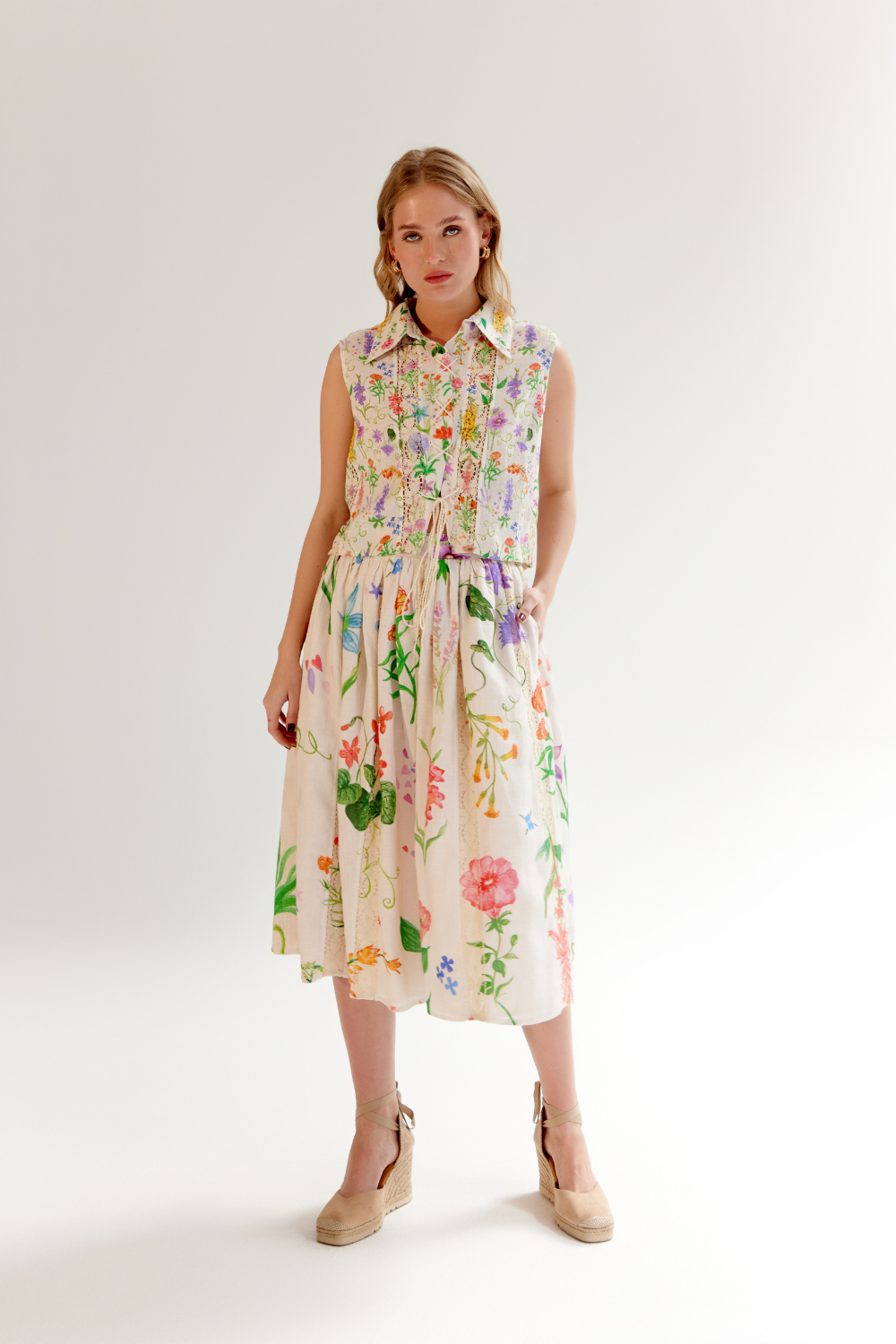 Freya Skirt - Flora
