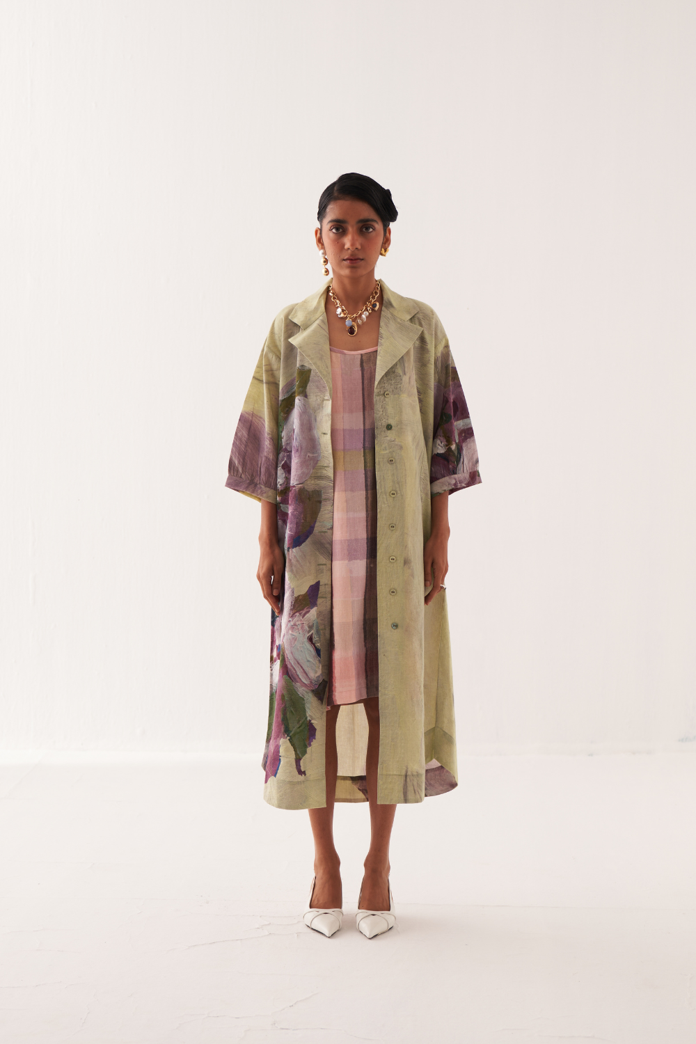 Pista Bloom Trench Set