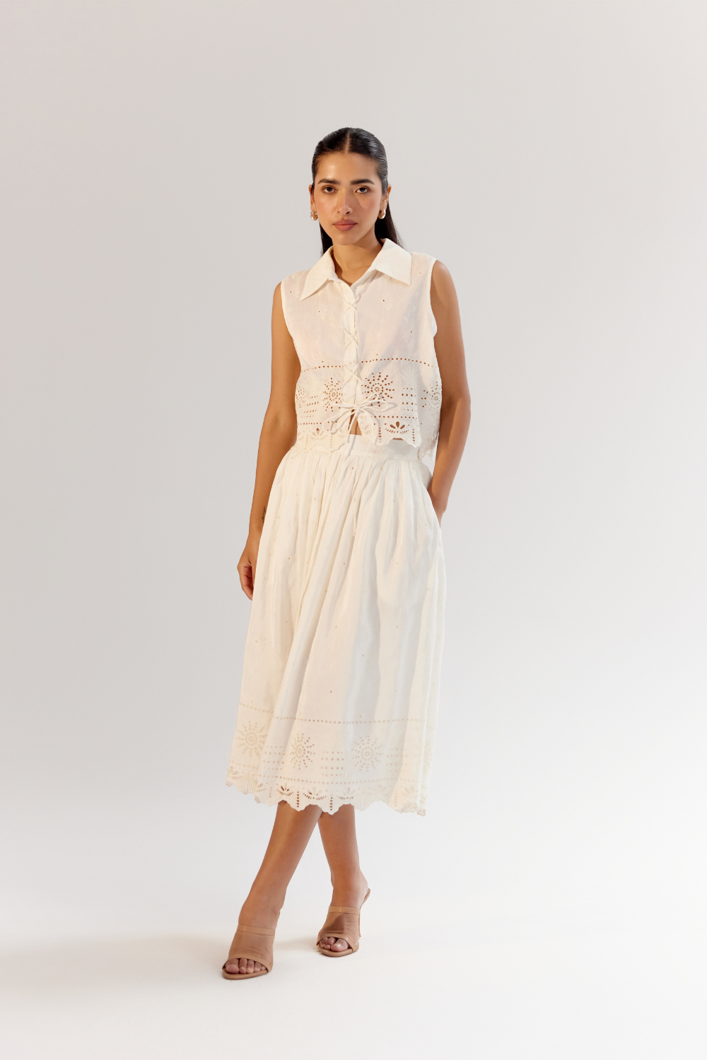 Freya Skirt - White