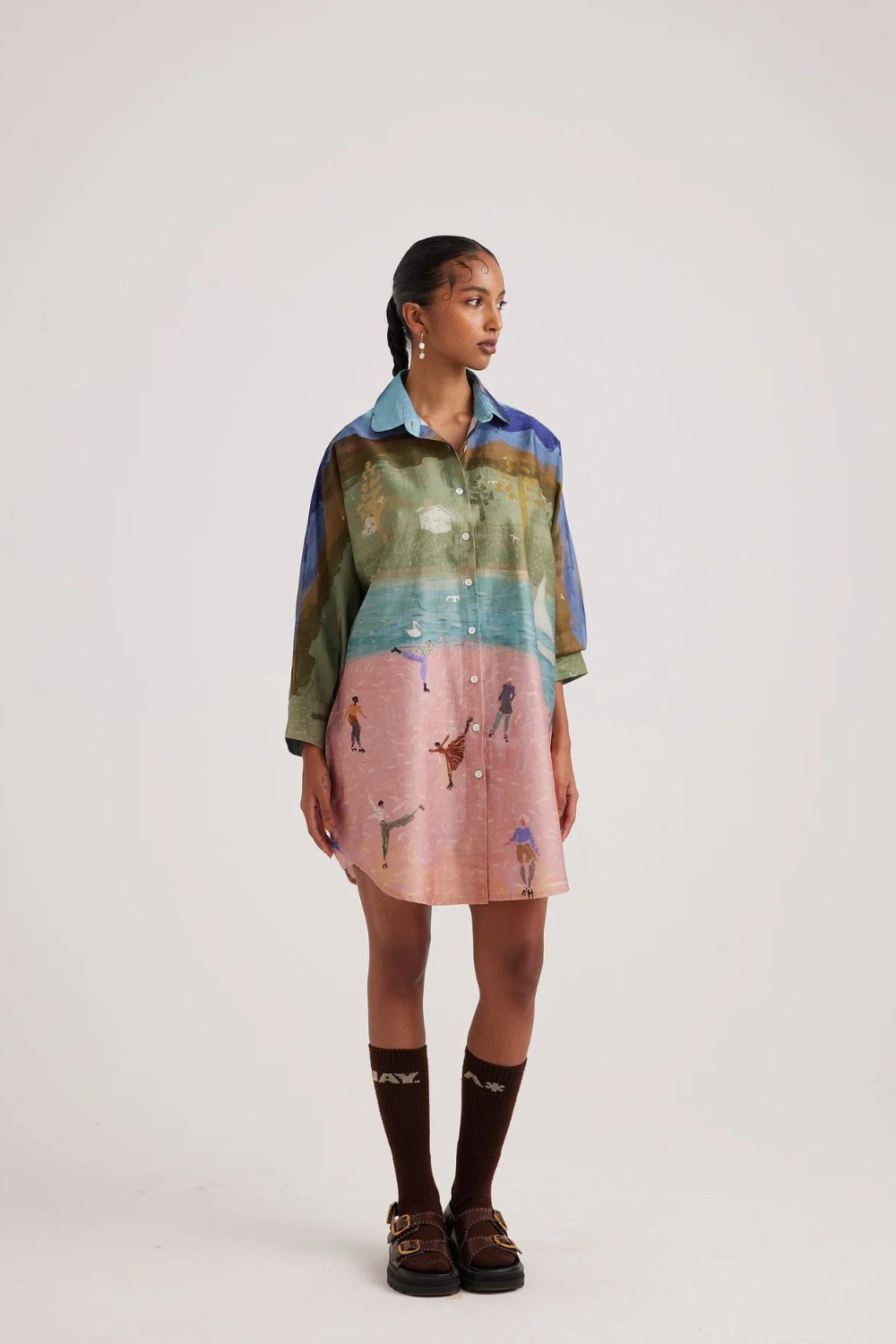 Como Long Shirt-Skater