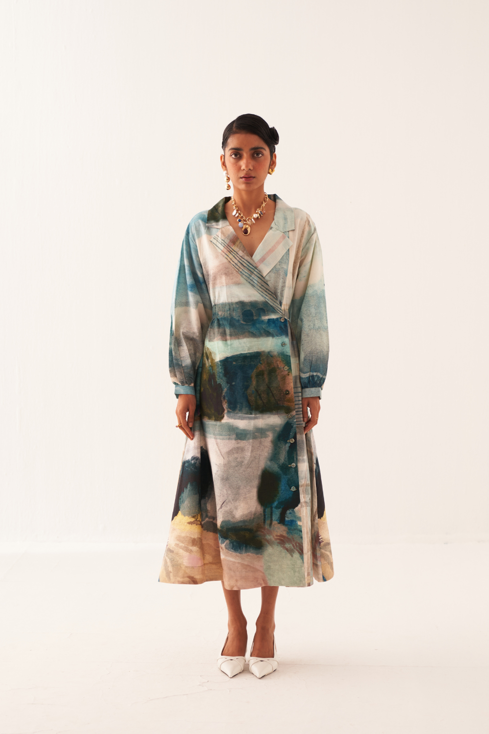 Sky Aline Dress