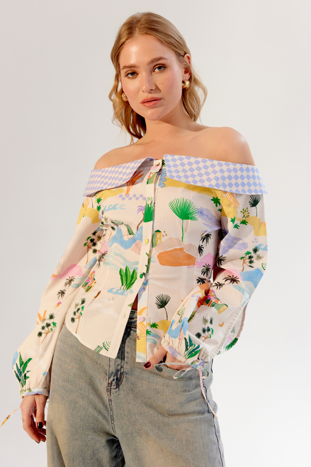 Sage Shirt - By the Sea