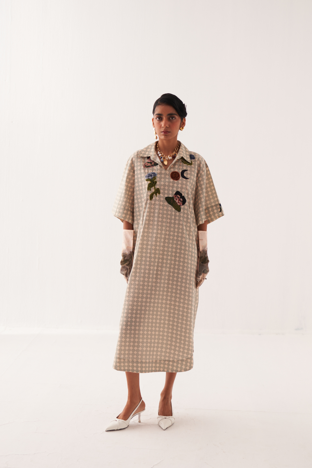 Frida Embroideried MH Dress
