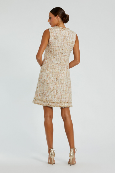 20795- Shift Dress-Blush