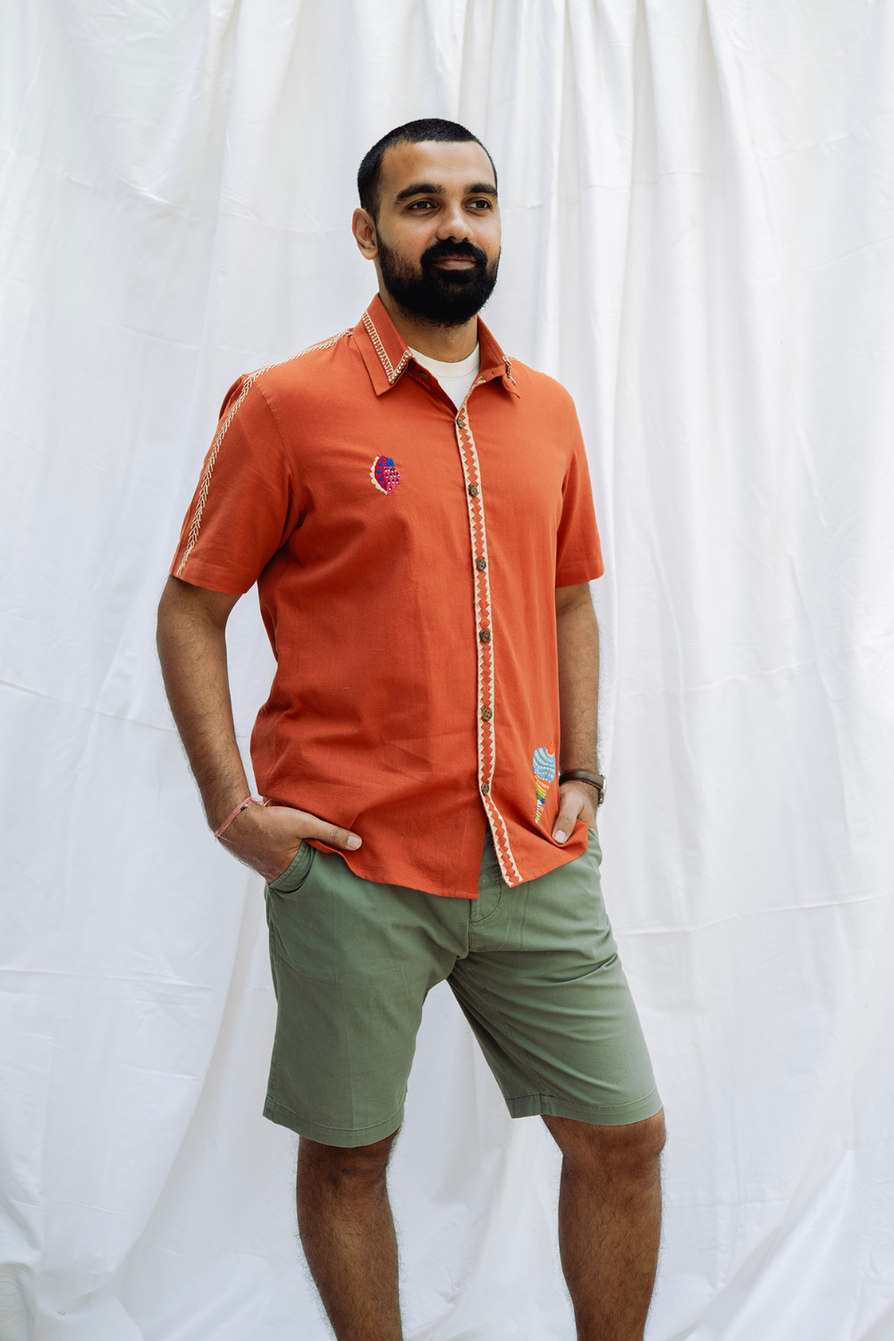 KHARIA RELAXED FIT SHIRT