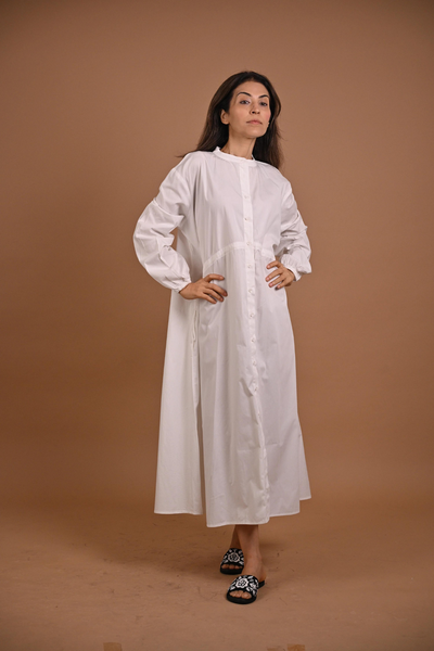 PLAIN JANE DRESS - WHITE