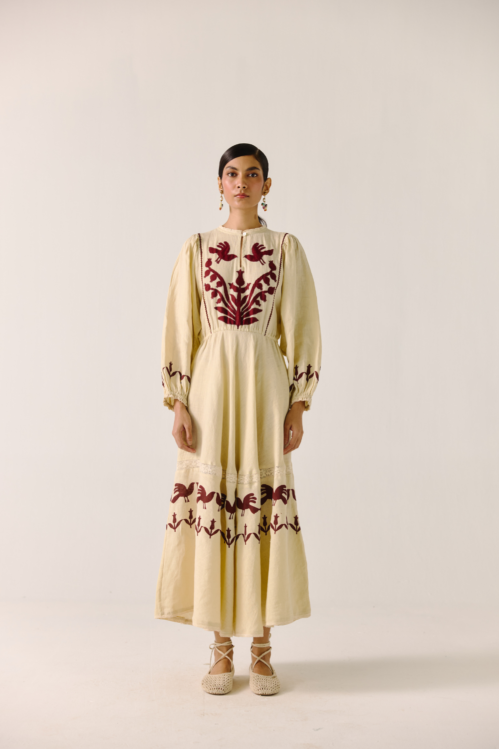 Emma Dress - Ivory