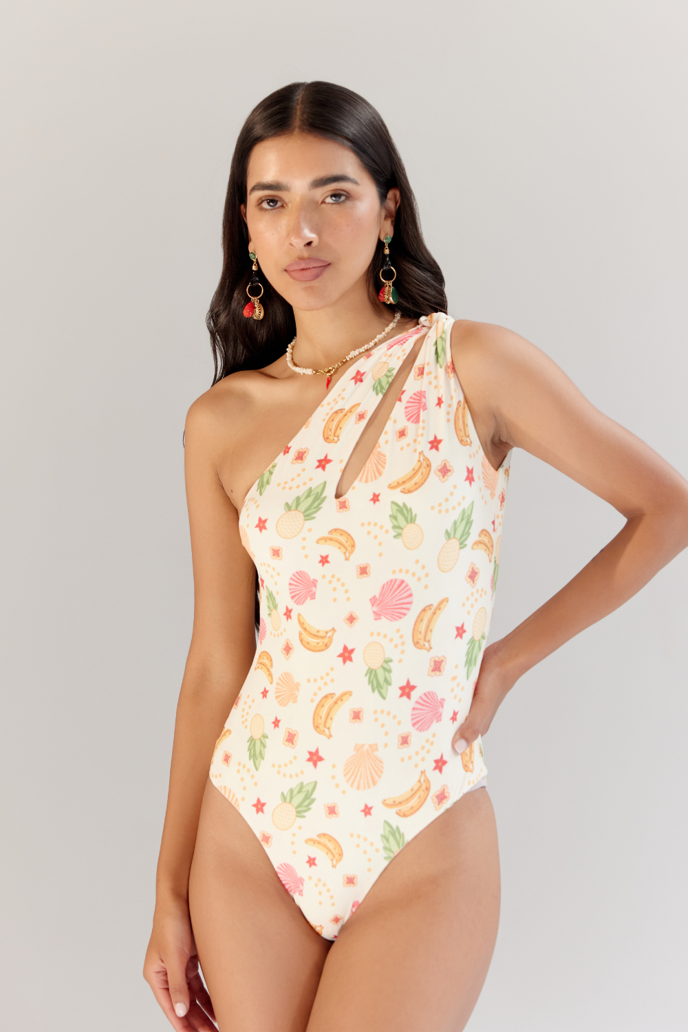 Gaia Swimsuit - Seashell (Ecru)