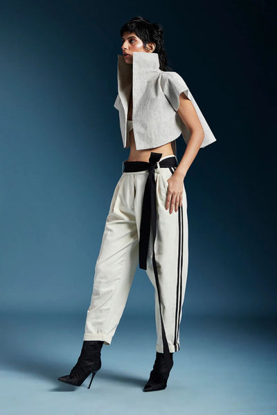 Odete Trousers-White