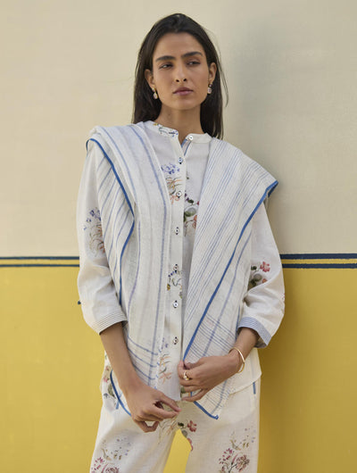 Raha Watercolour Floral Kurta Set
- Sky