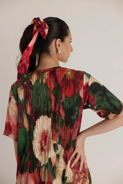 SCARLETT PINTUCKS DRESS