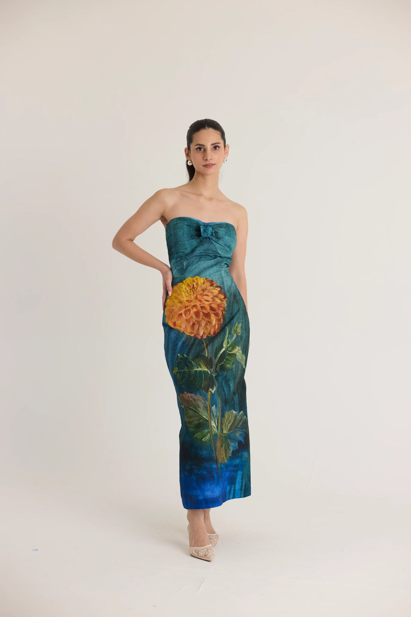 YAMPOP25-18 DILLY DALLY TUBE DRESS-Size M