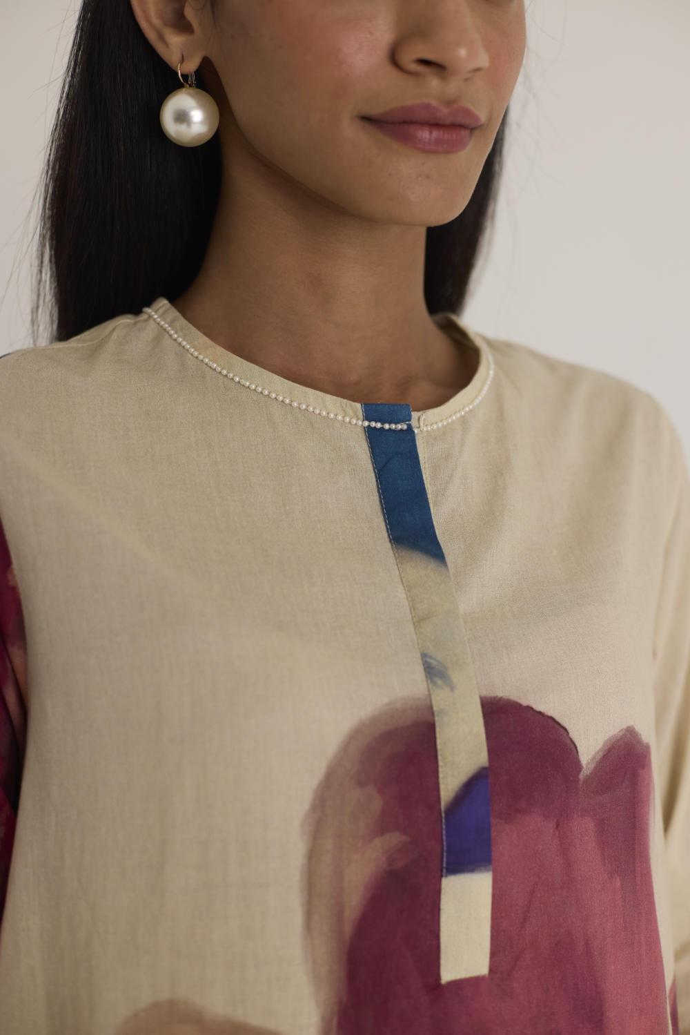 LILA SHORT KURTA SET