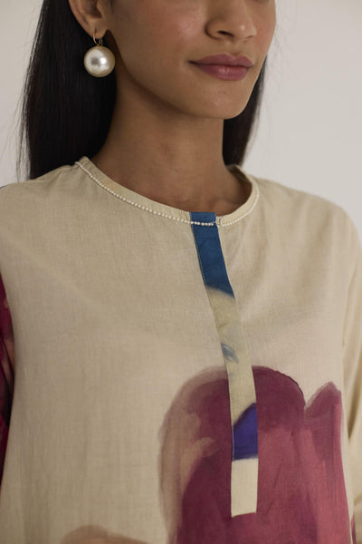 LILA SHORT KURTA SET