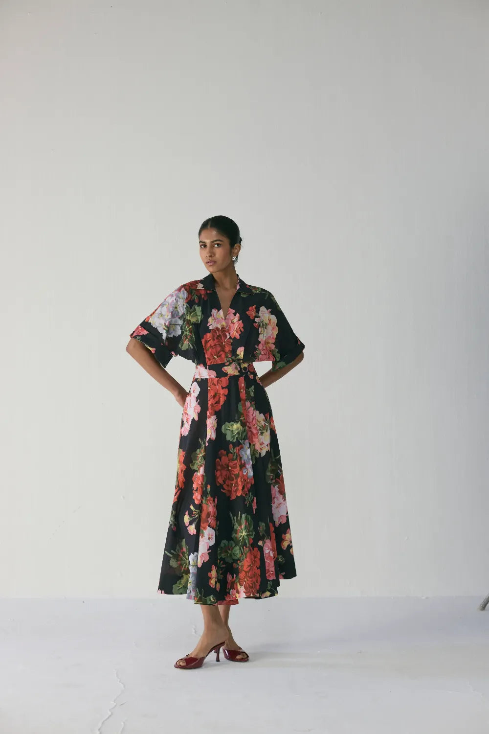 BLOODY MARY LONG COLLAR DRESS