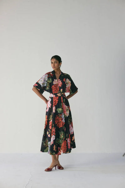 BLOODY MARY LONG COLLAR DRESS