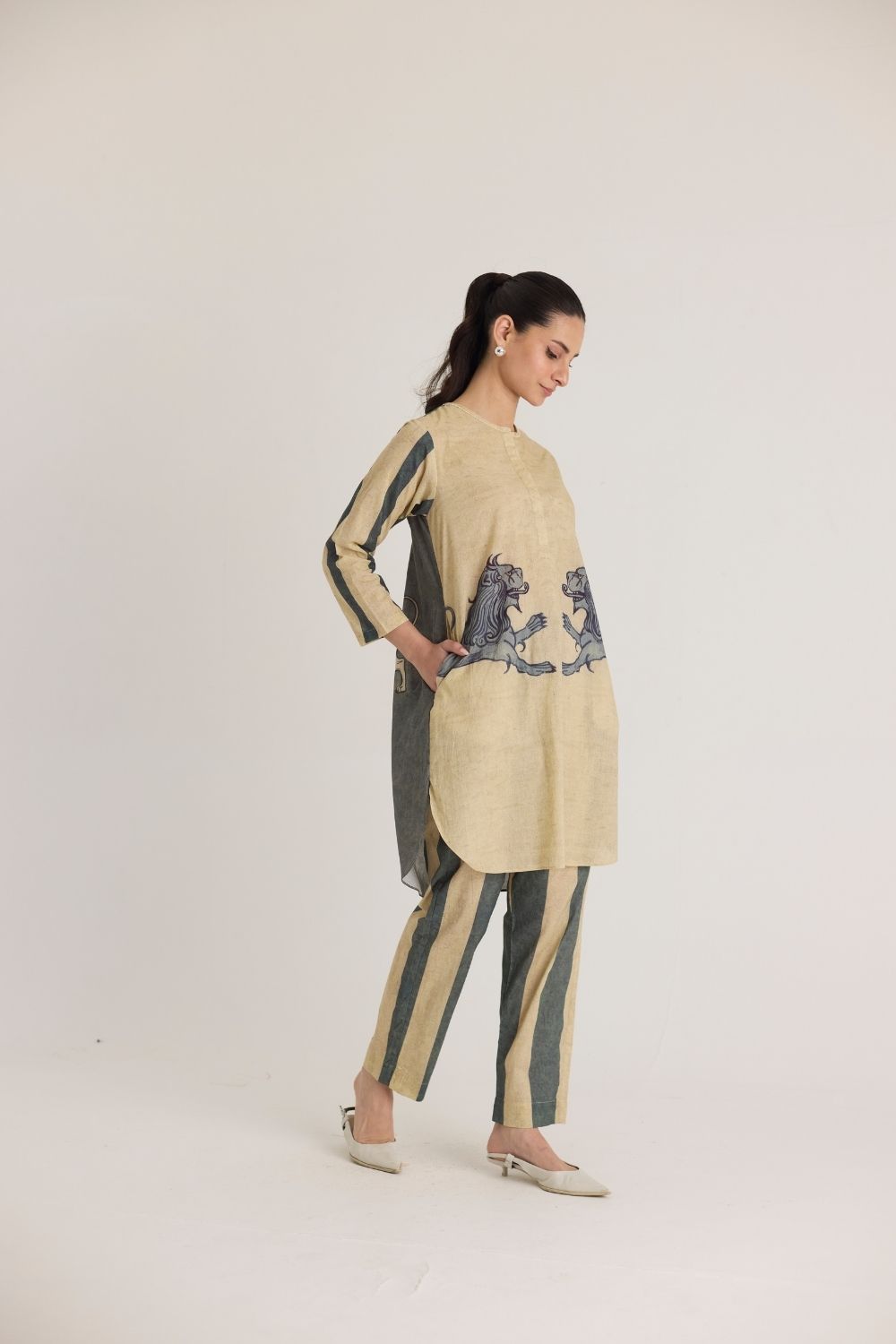 PAWS SHORT KURTA SET
