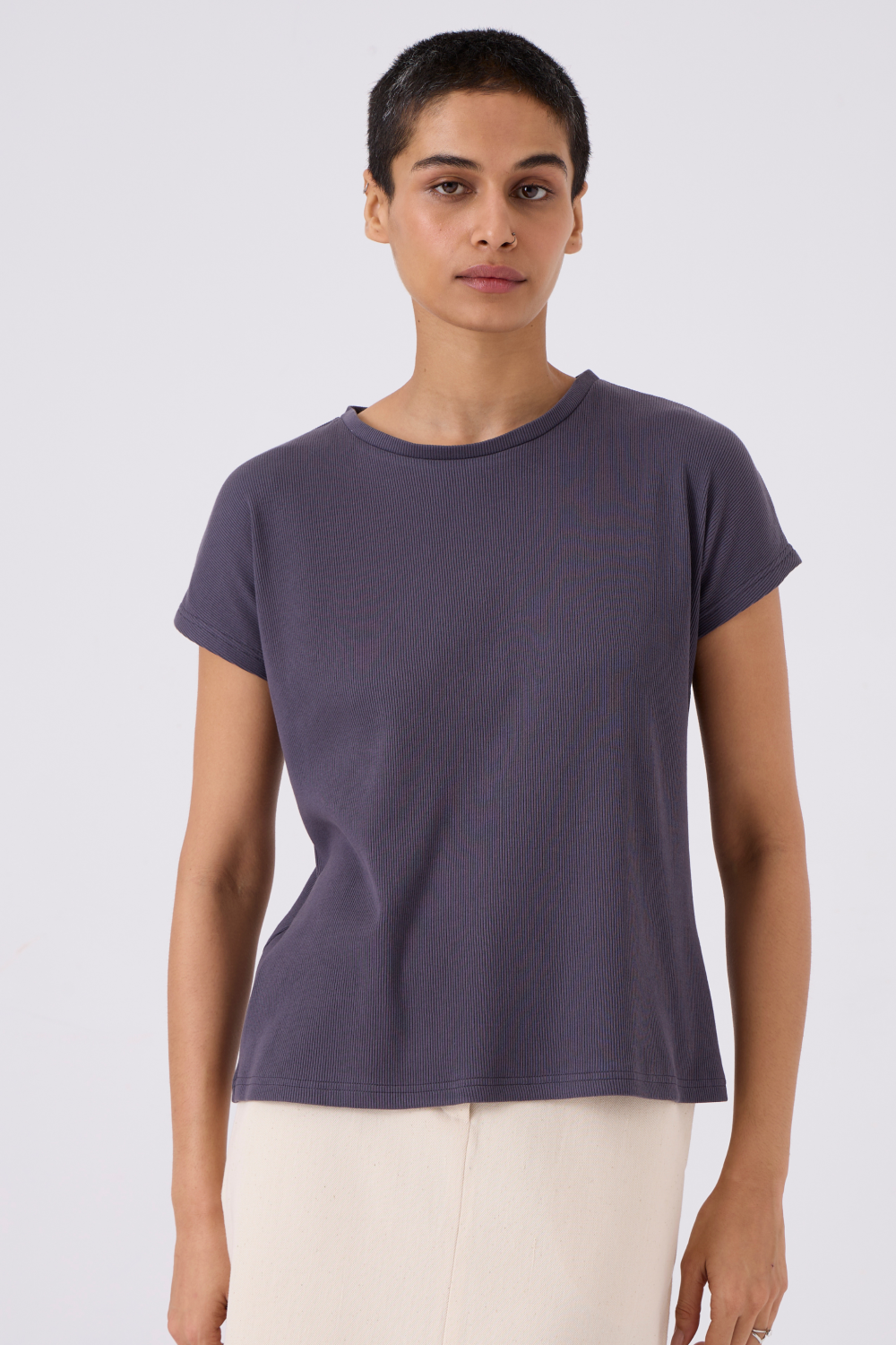 Heather Organic Cotton T- Shirt
