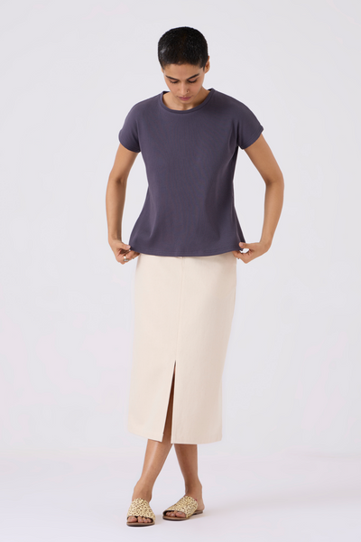 Heather Organic Cotton T- Shirt