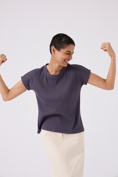 Heather Organic Cotton T- Shirt