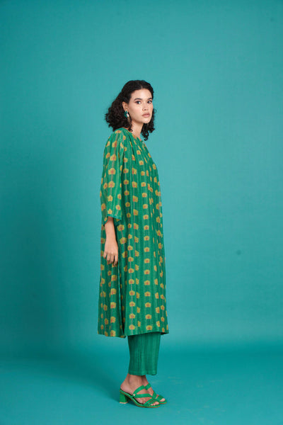 Bela mul cotton silk kurta set